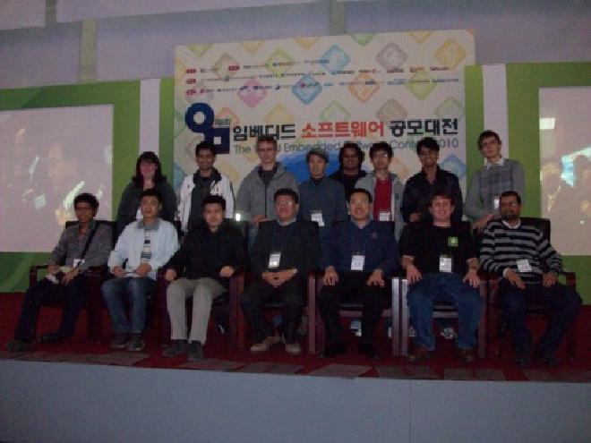Picture of most of the international competitors