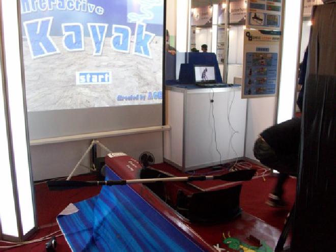 Picture of interactive kayak project