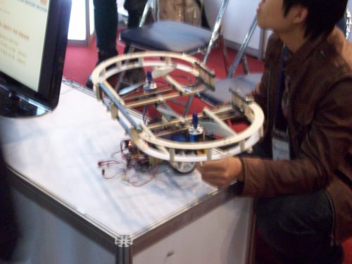 Picture of birotor helicopter car project