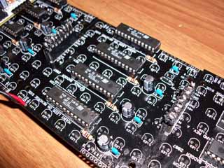 Picture of the back one of the LED sign panels